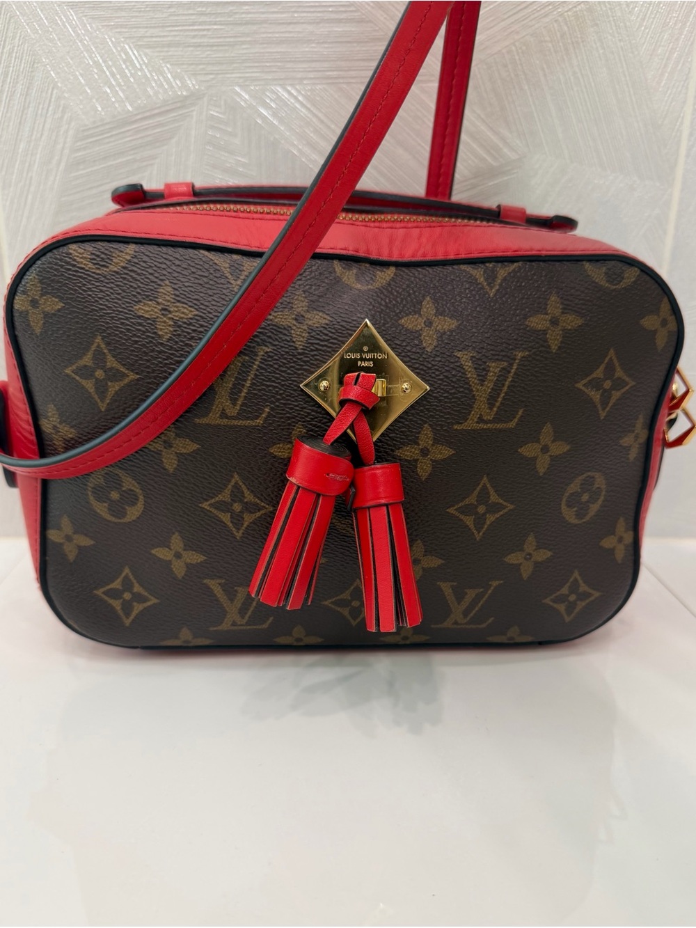 Authentic Louis Vuitton LV Saintonge Monogram Crossbody Handbag - Incl Dustbag - Picture 2 of 15